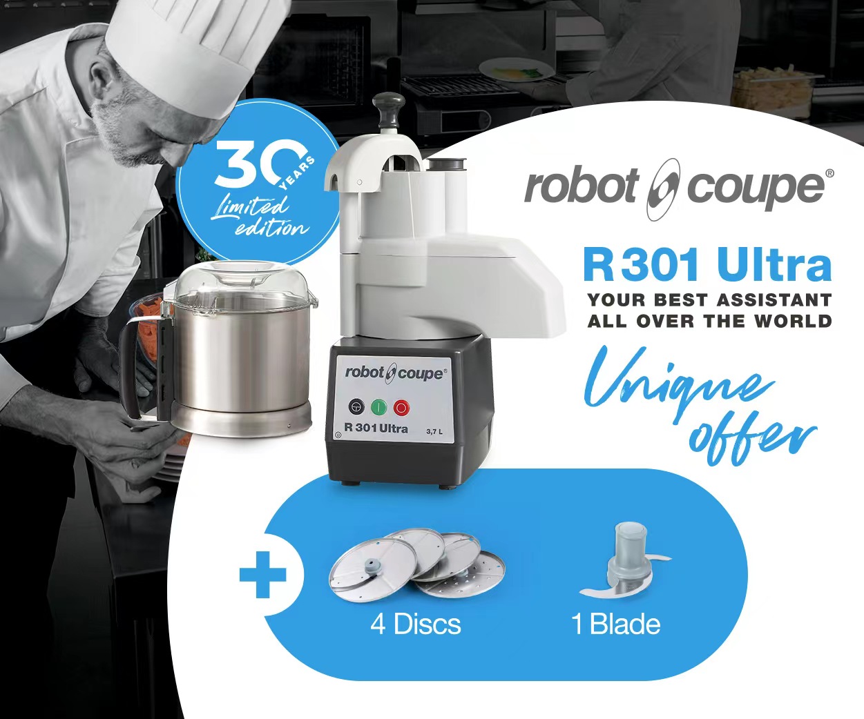 法國(guó)robot coupe R301Ultra蔬果處理機(jī)